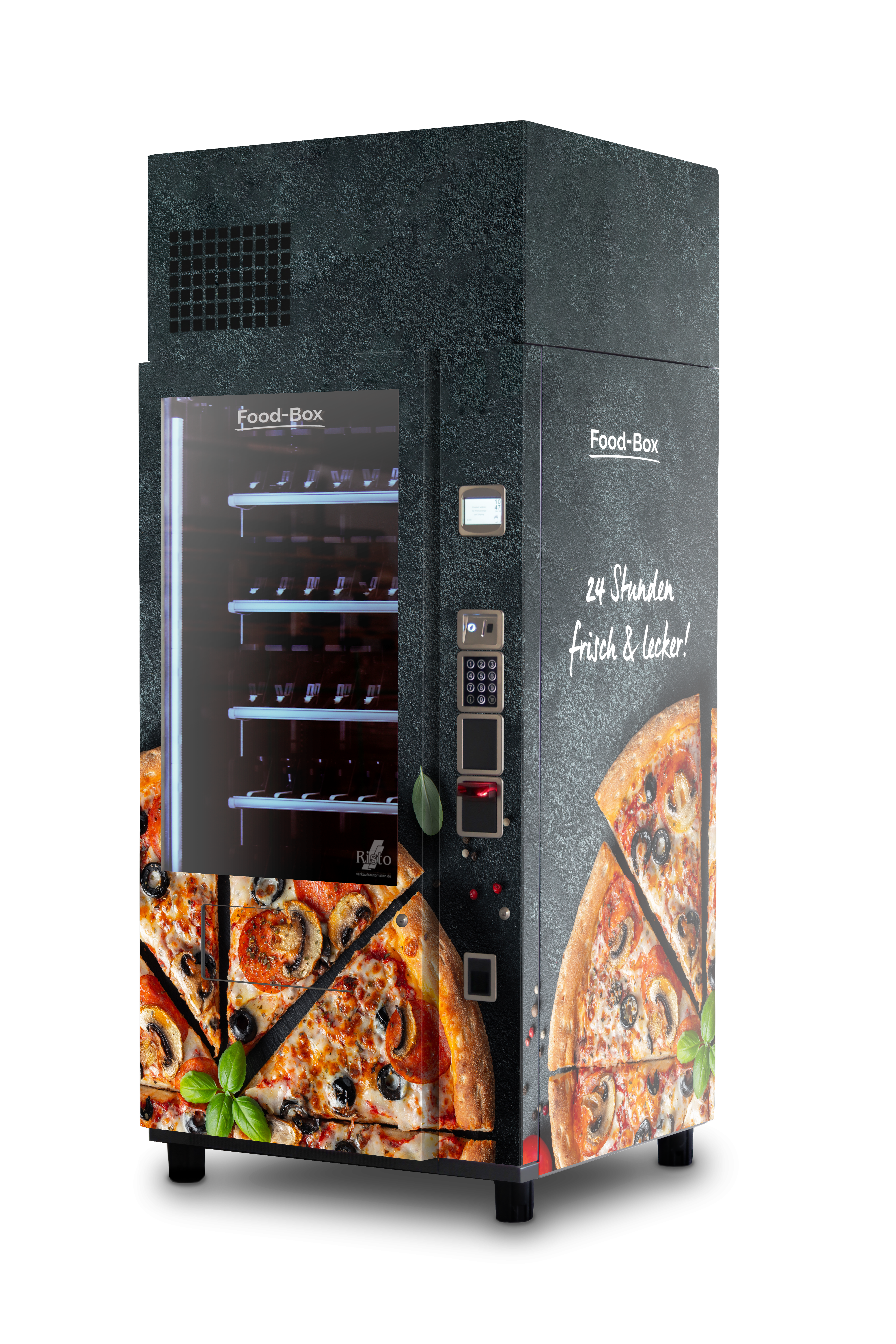 Tiefkühlautomat Design Pizza Schiefer