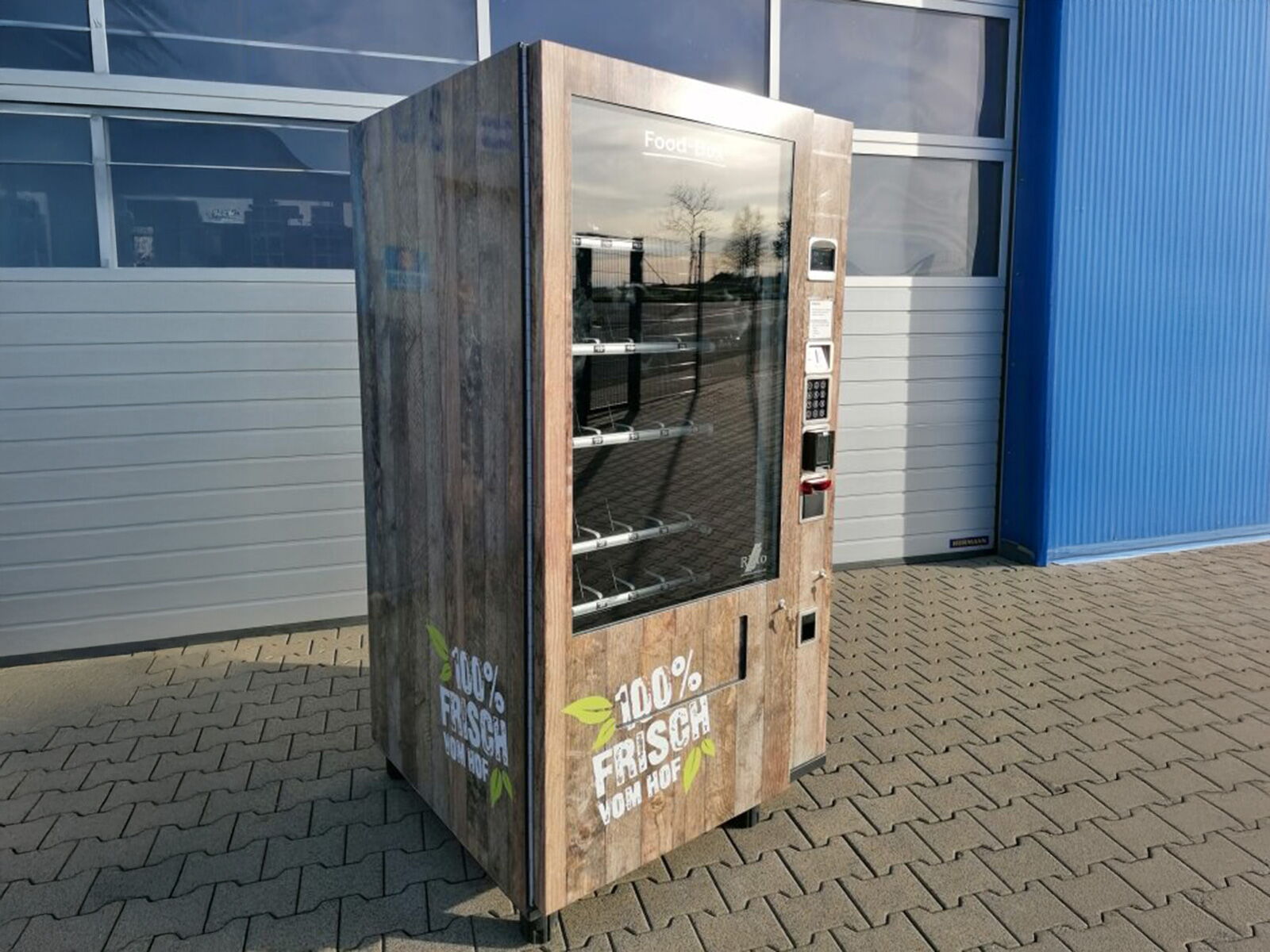Gebrauchter Hofladenautomat als Lebensmittelautomat, Detailansicht 1      