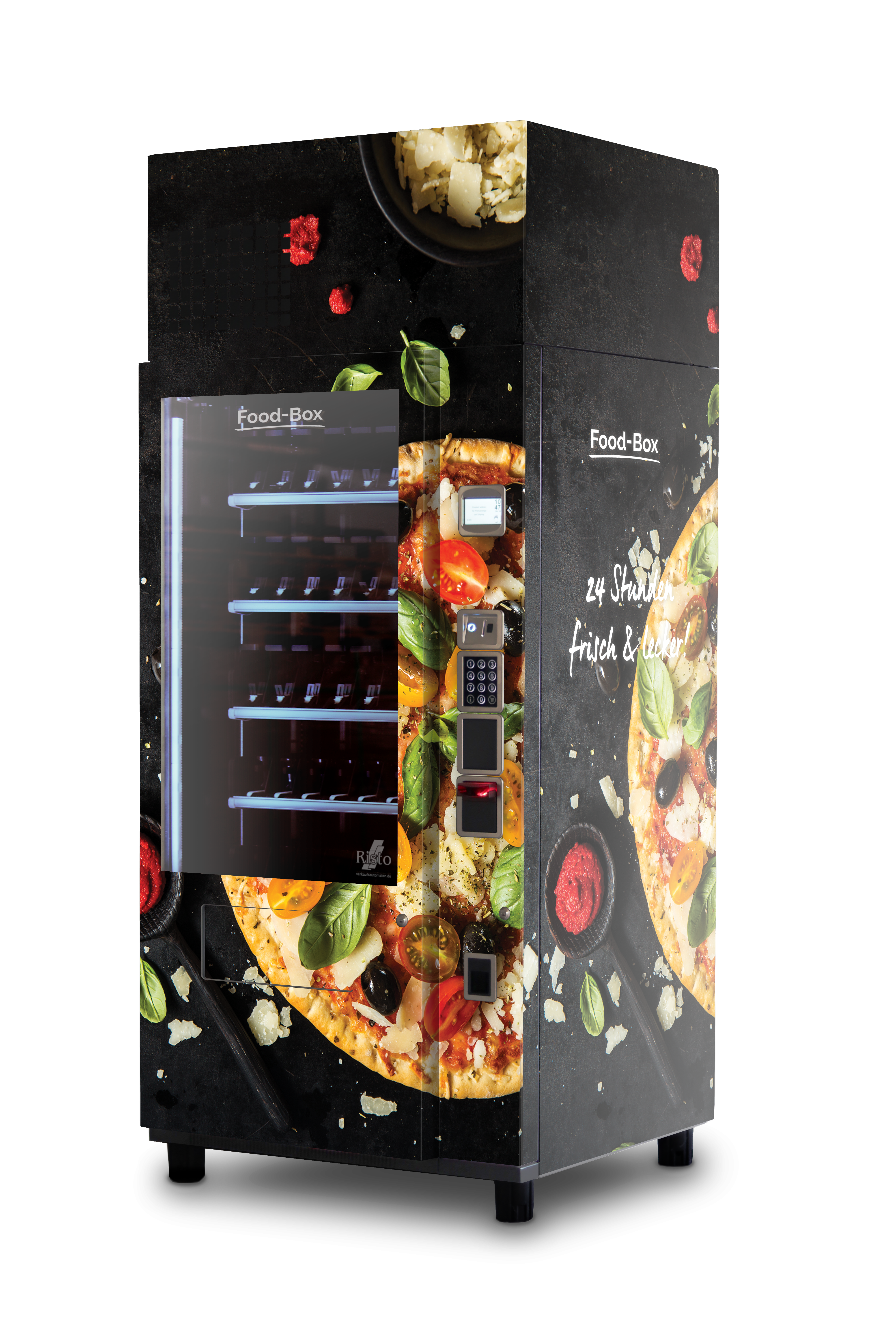 Distributeurs surelés conception Pizza-Granit
