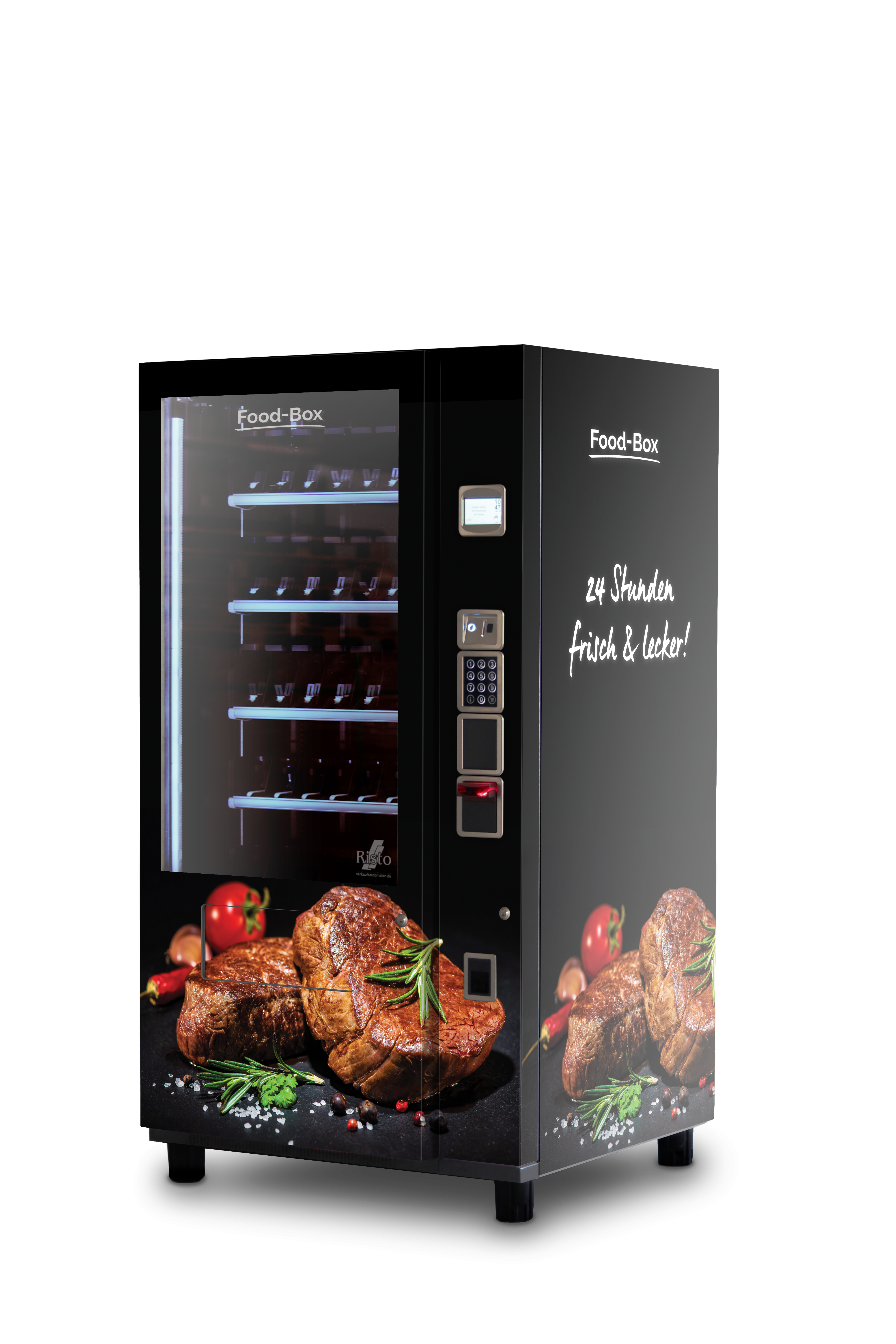 Grillvleesautomat Design Grillvlees-zwart-rozemarijn