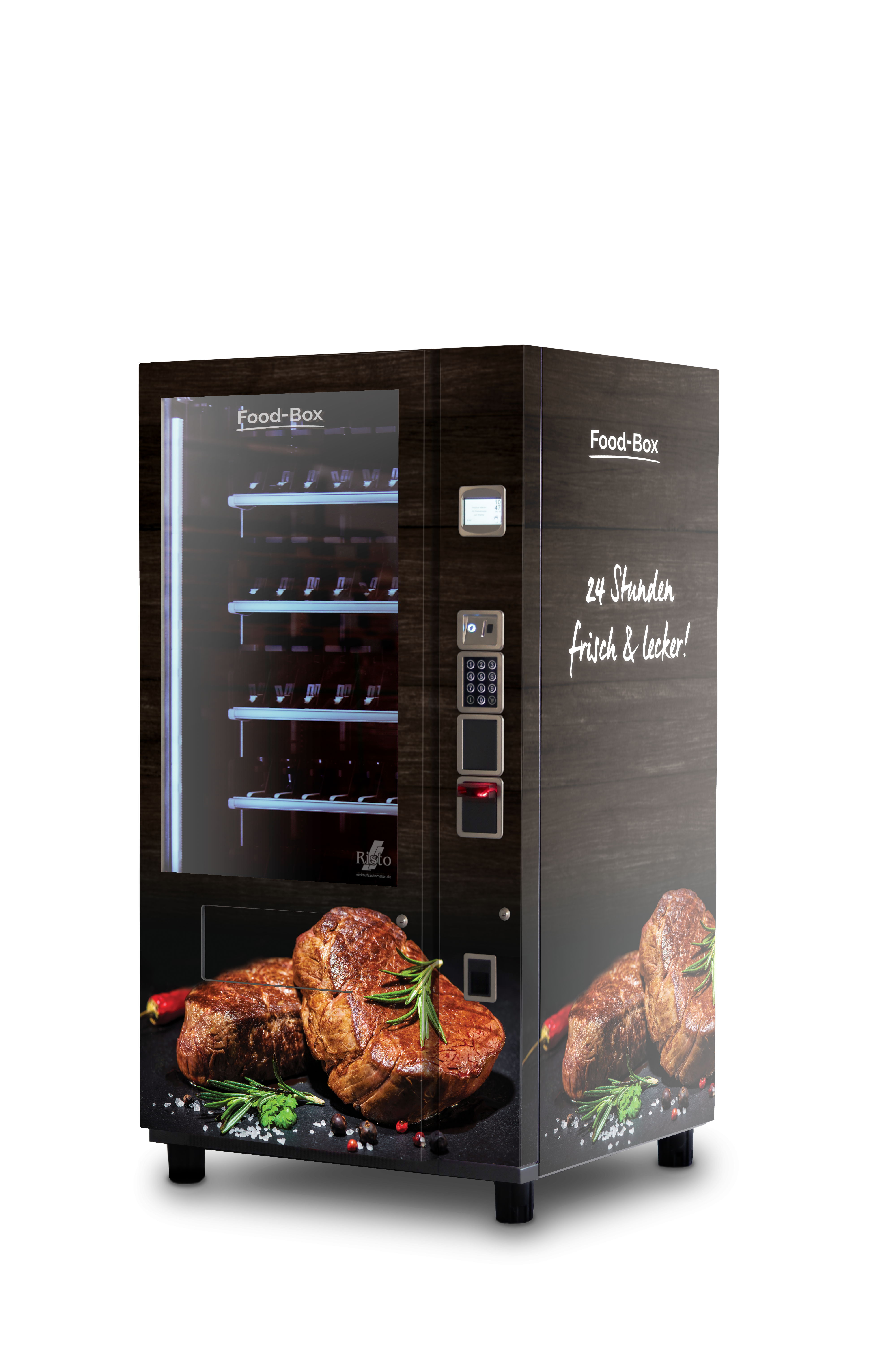 Grillvleesautomat Design Grillvlees-hout-rozemarijn