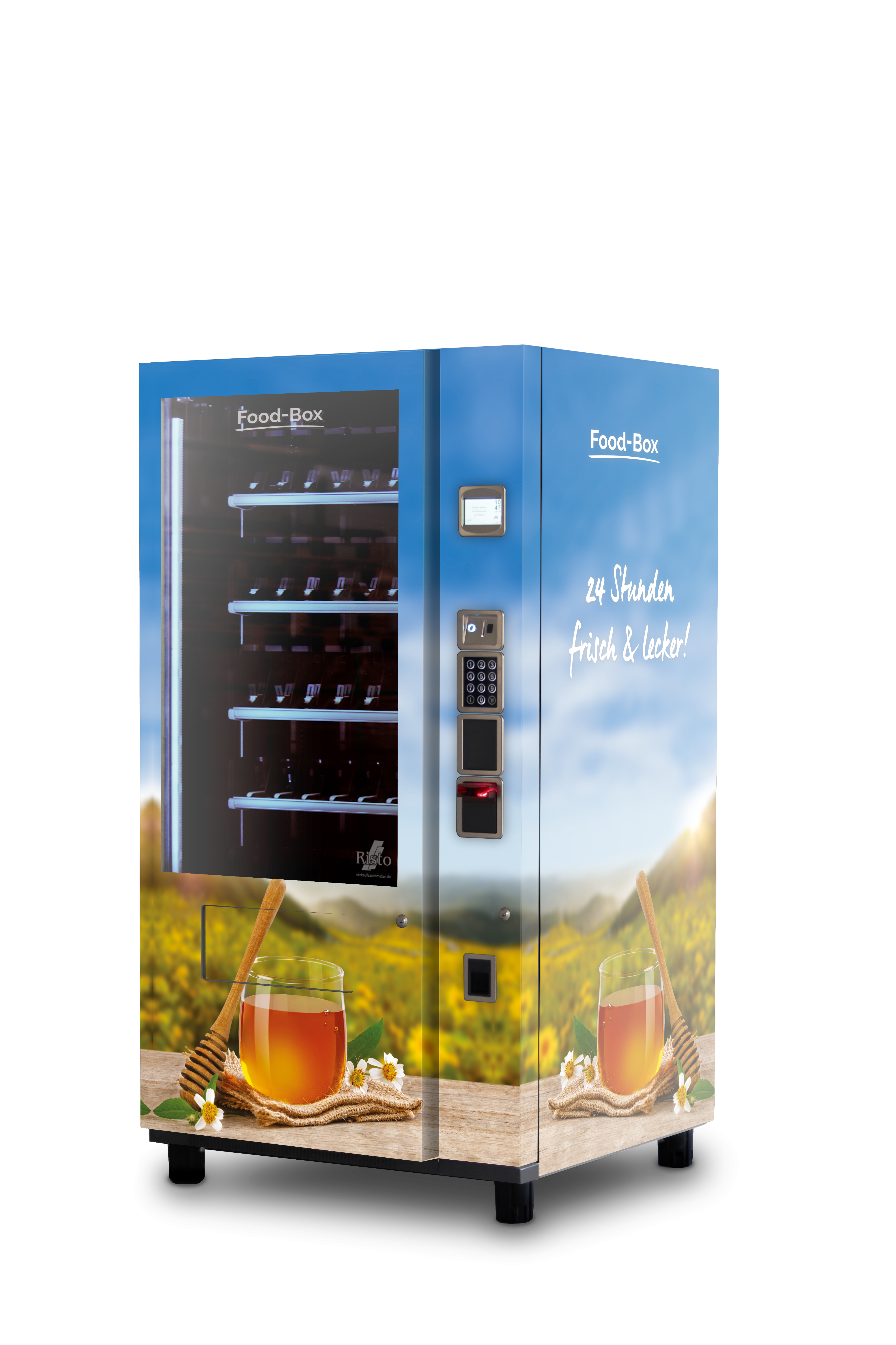 Honingautomat Design honing-blauw