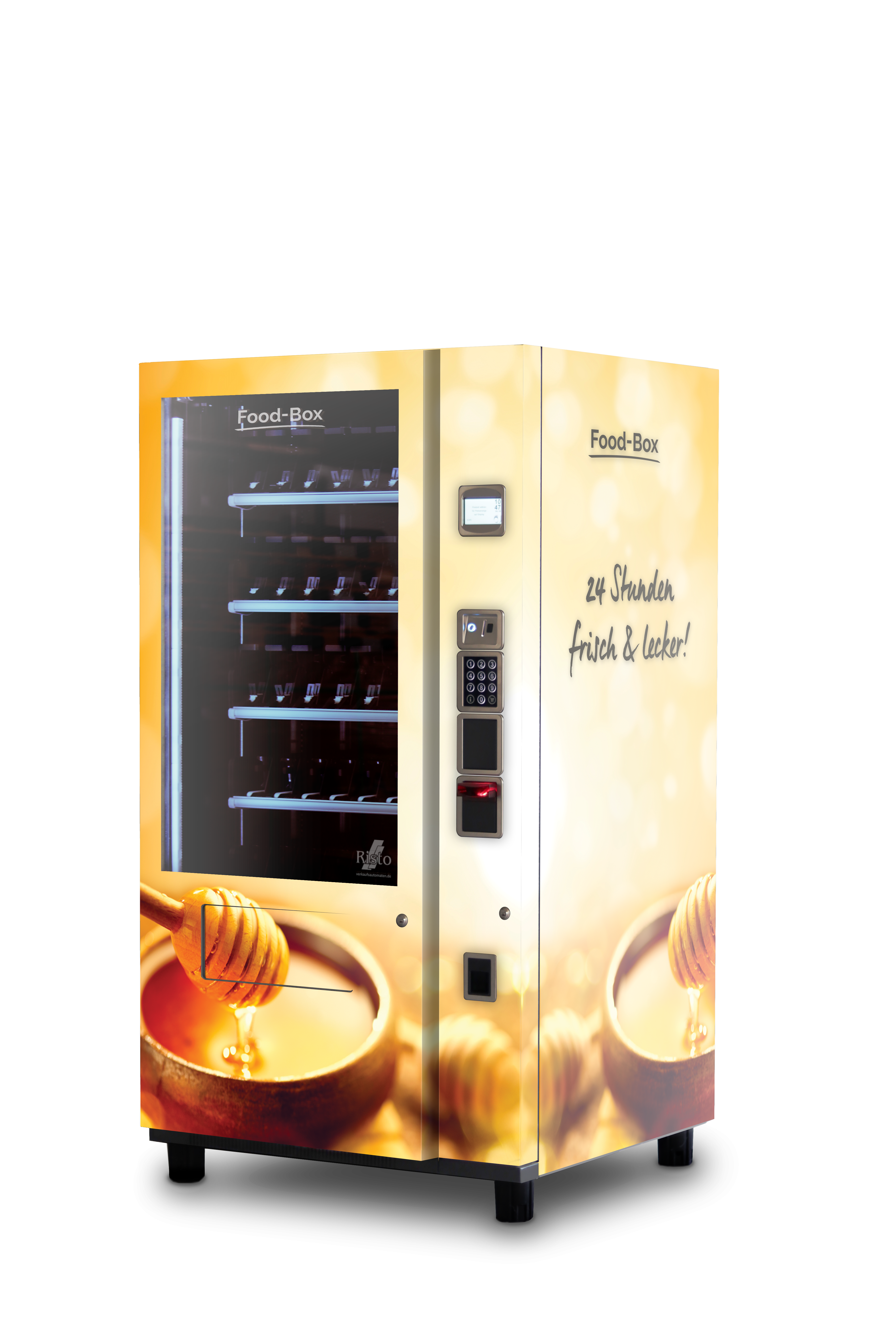 Honingautomat Design honing-goud-pot