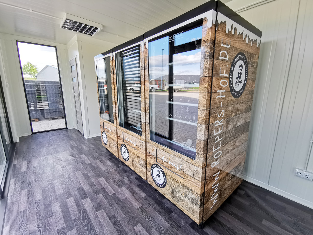 Verkaufautomaren Container