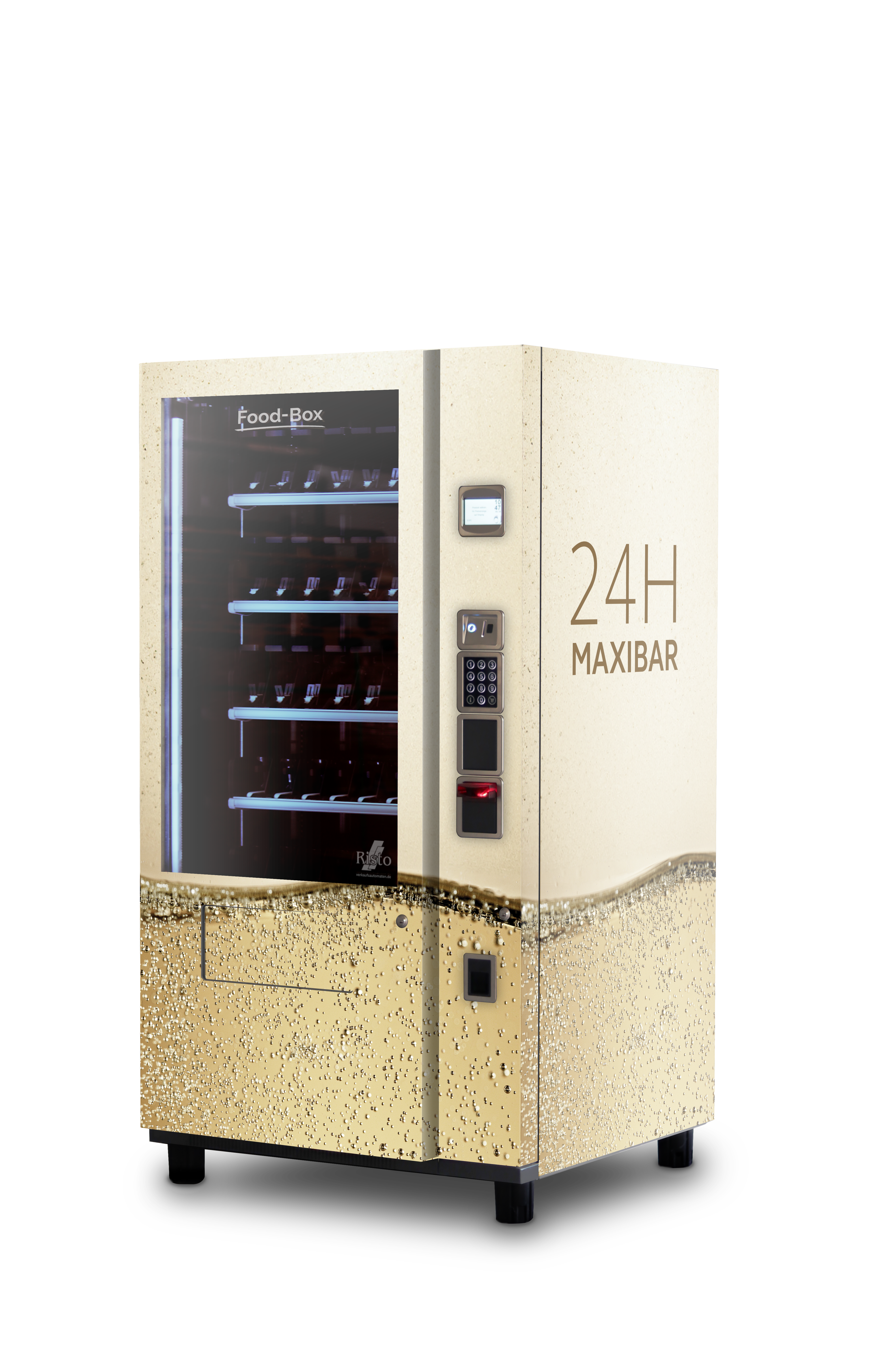 Hotel Automat mit perligem Sekt